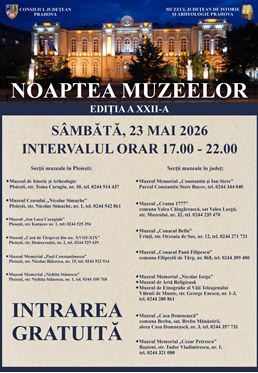 Noaptea Muzeelor 2026: Ploiești și județul Prahova